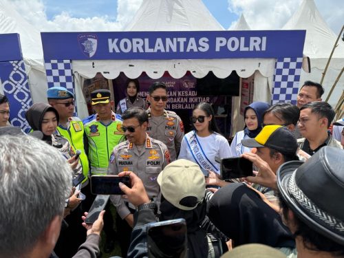 Korlantas Polri dan Ditlantas Polda Jateng Ikuti Dieng Culture Festival 2025, Bangun Budaya Tertib Lalu Lintas