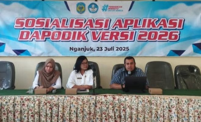 Dinas Pendidikan Kabupaten Nganjuk Terapkan Aplikasi Dapodik Versi Terbaru