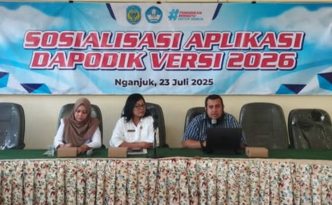 Dinas Pendidikan Kabupaten Nganjuk Terapkan Aplikasi Dapodik Versi Terbaru
