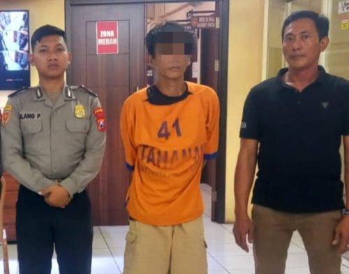 Pria 44 Tahun Diringkus Unit Reskrim Polsek Pabean Cantikan