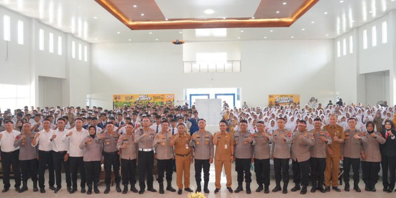 Moment HUT Polwan, Kapolres Batang Ajak Siswa SMP Jadi Garda Terdepan Perlindungan Anak