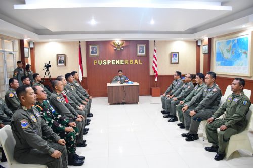Puspenerbal Gelar Briefing Awal Latihan SAR dan Survival Pesud TA.2025