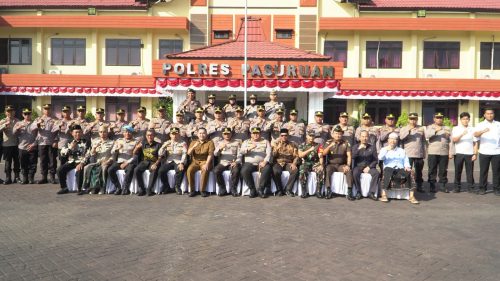 Kapolda Jatim Gelar Coffe Morning di Polres Pasuruan