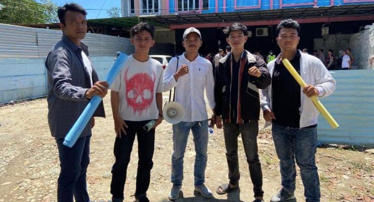 Aliansi Pemuda Silampari Gelar Aksi, Tuntut Manajemen D’Base Spa dan Lounge Bertanggung Jawab atas Dugaan Pelanggaran