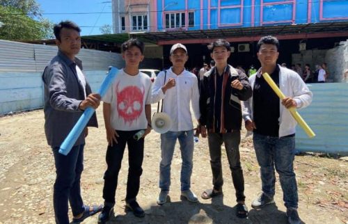 Aliansi Pemuda Silampari Gelar Aksi, Tuntut Manajemen D’Base Spa dan Lounge Bertanggung Jawab atas Dugaan Pelanggaran