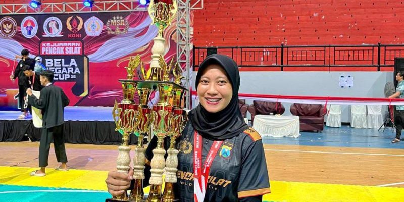 Polwan Polres Pasuruan Raih Penghargaan Nasional atas Prestasi di Pencak Silat