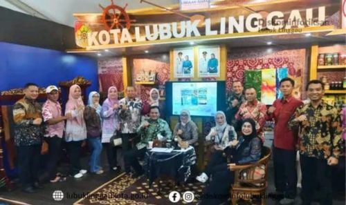 Wali Kota Lubuk Linggau, H Rachmat Hidayat Menghadiri Kegiatan Sriwijaya Expo 2025