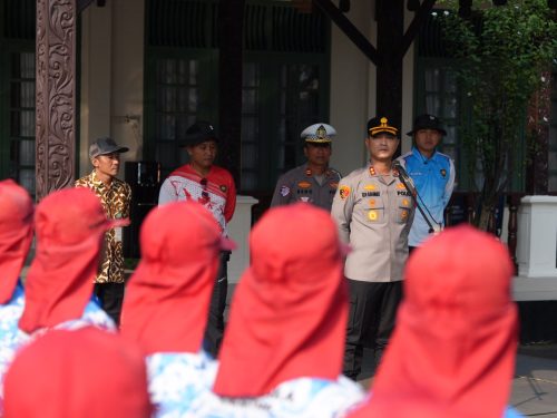 Jelang HUT ke-80 RI, Paskibraka Batang Digembleng hingga Dapat Motivasi Khusus dari Kapolres
