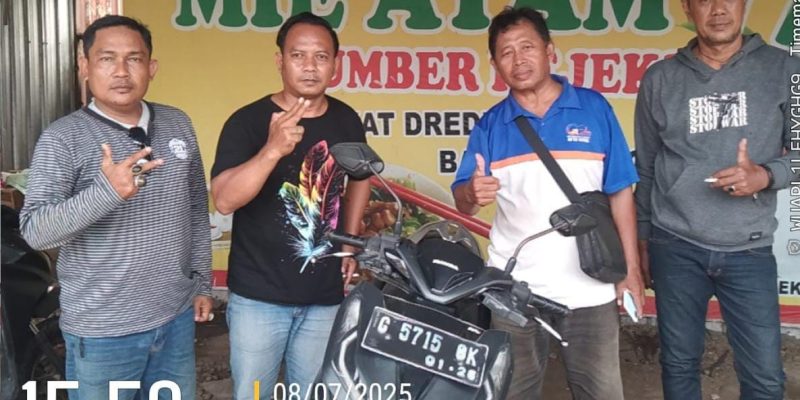 Faruzi Sampaikan Terima Kasih kepada LSM Trinusa atas Bantuan Mengembalikan Motor yang Disita Kolektor