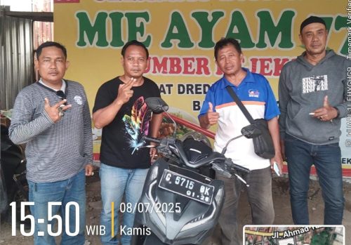 Faruzi Sampaikan Terima Kasih kepada LSM Trinusa atas Bantuan Mengembalikan Motor yang Disita Kolektor