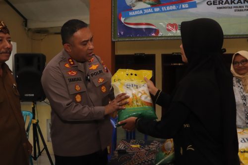 Polres Tuban Siapkan 12 Ton Beras SPHP