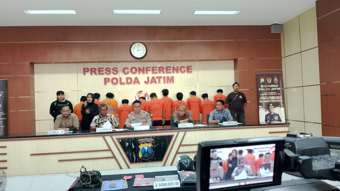 Polda Jatim Kembali Berhasil Bekuk Para Tersangka Spesialis Curanmor