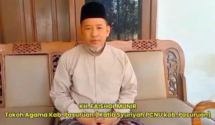 KH Faishol Munir Imbau Warga Pasuruan Jaga Kondusivitas, Tidak Terprovokasi Isu yang membuat kerusakan