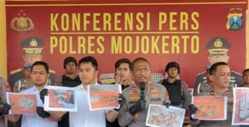 Polres Mojokerto Ungkap Kasus Mutilasi, 310 Potongan Tubuh Ditemukan di Pacet