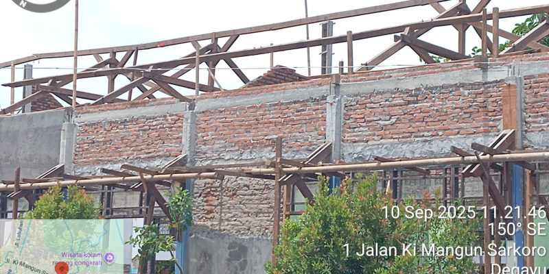 Proyek Revitalisasi SMP Negeri 17 Pekalongan Rp1,2 Miliar Disorot GNPK RI, Diduga Abaikan K3