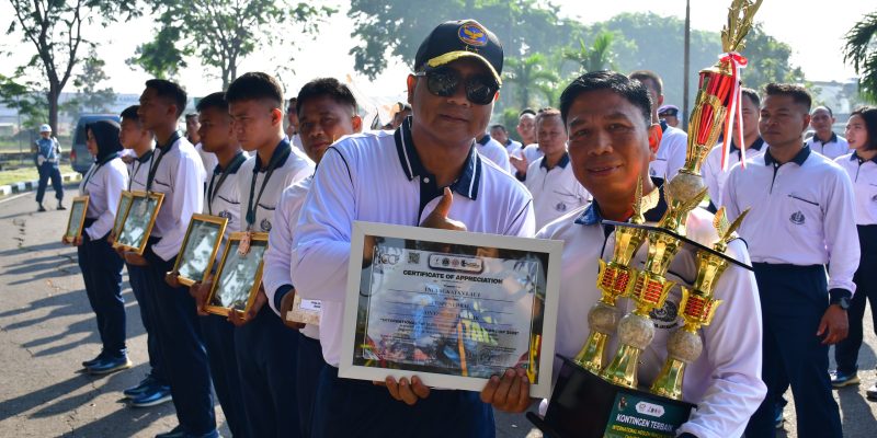 Komandan Puspenerbal Apresiasi Prajurit Berprestasi Cabor Pencak Silat dan Karate Tingkat Nasional dan Internasional