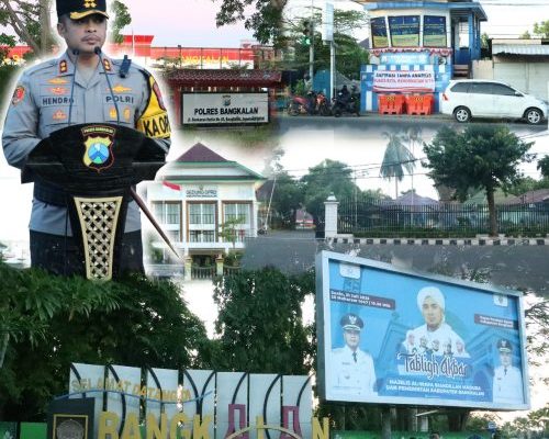 Aksi Damai Di Bangkalan Berjalan Kondusif, Kapolres Bangkalan Sampaikan Apresiasi