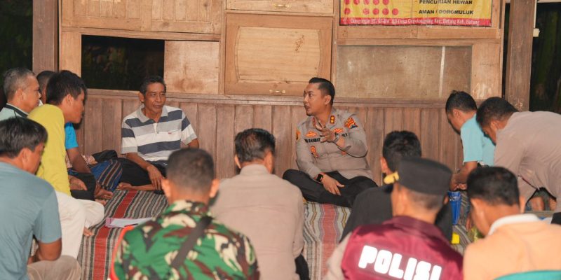 Polres Batang Tingkatkan Pengecekan Siskamling untuk Keamanan Lingkungan