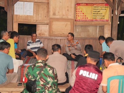 Polres Batang Tingkatkan Pengecekan Siskamling untuk Keamanan Lingkungan