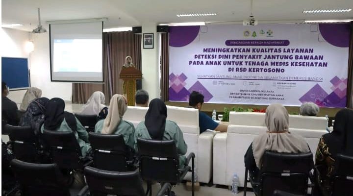 Seminar Pengabdian Masyarakat di RSD Kertosono Tingkatkan Kualitas Deteksi Dini Penyakit Jantung Bawaan