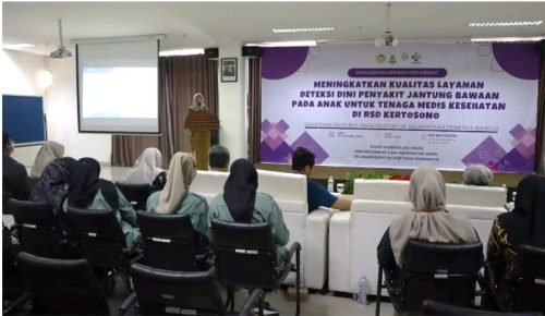 Seminar Pengabdian Masyarakat di RSD Kertosono Tingkatkan Kualitas Deteksi Dini Penyakit Jantung Bawaan