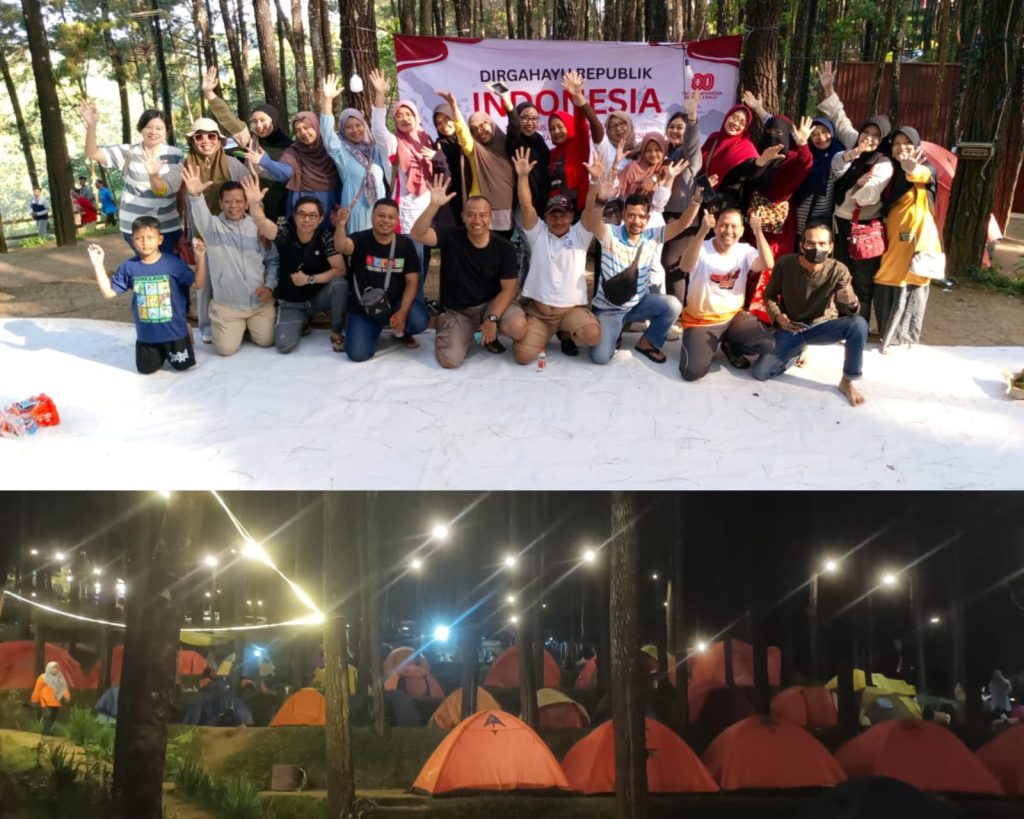 Meningkatkan Kekompakan dan Kebersamaan, Warga Japan Raya Adakan Family Gathering ke Alas Venus