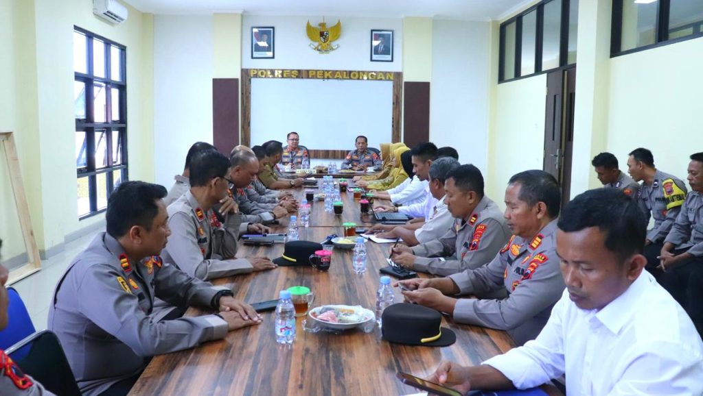 Polres Pekalongan Gelar Rakor Antisipasi Keracunan Penerima Manfaat MBG
