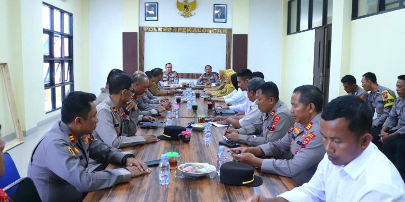 Polres Pekalongan Gelar Rakor Antisipasi Keracunan Penerima Manfaat MBG