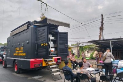 Polisi Turunkan Tim DVI, Posko dan Dapur Lapangan di Ponpes Al Khoziny