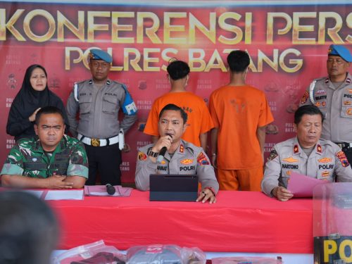 Dua Pemuda Pelaku Perusakan Gedung DPRD Batang Ditetapkan Tersangka