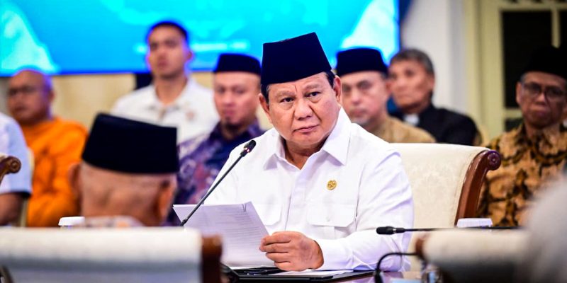 Presiden Prabowo Tegaskan Komitmen Perjuangkan RUU Perampasan Aset dalam Dialog Lintas Agama
