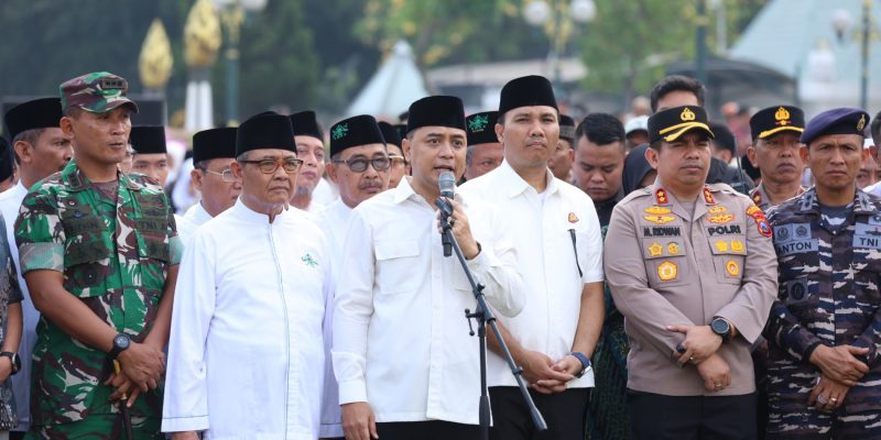 Ribuan Warga Surabaya Ikrar “Jogo Suroboyo, Jogo Indonesia”