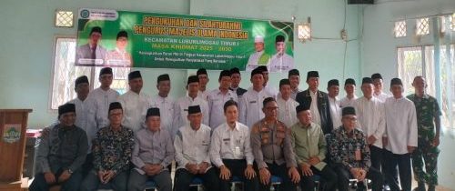 Kapolsek Lubuklinggau Timur 1 Hadiri Pengukuhan Ketua MUI Kecamatan