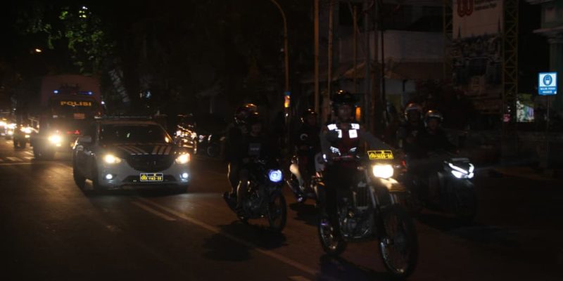 Polres Tuban Gandeng Brimob dan Pemkab Gelar Patroli Skala Besar Pastikan Kamtibmas Kondusif
