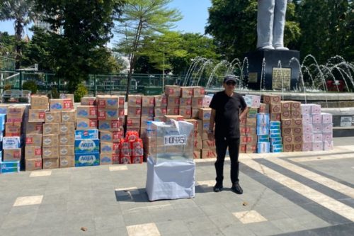 Demo 3 September di Surabaya Ditunda, Posko Donasi Ditutup