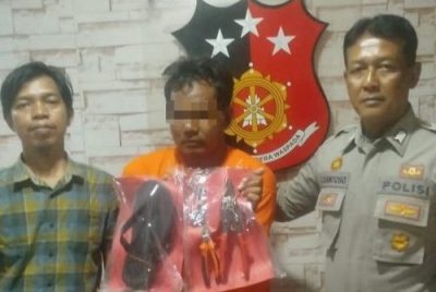 Polsek Krembangan Amankan Pelaku Pencurian Modus Kempes Ban di Jalan Dupak Rukun