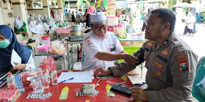 Polres Pasuruan Gelar Donor Darah: Wujud Sinergi Humanis di Hari Jadi Humas Polri ke-74