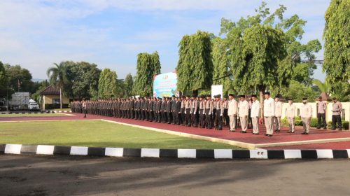 Semangat Pancasila di Tengah Dinamika Bangsa, Polres Pekalongan Gelar Upacara Peringatan