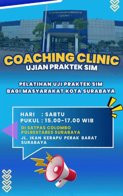 Program “Coaching Clinic Sim ” Satpas Colombo Patut Diapresiasi Dalam Pelayanan Publik