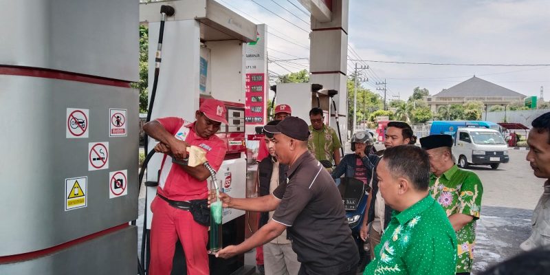 Polres Pasuruan Lakukan Sidak BBM, Hasil Pemeriksaan Awal Nyatakan Aman