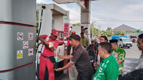 Polres Pasuruan Lakukan Sidak BBM, Hasil Pemeriksaan Awal Nyatakan Aman