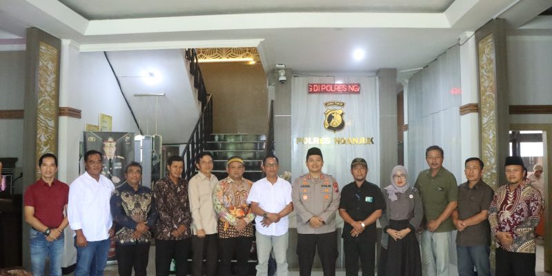 Wujud Sinergitas, Kapolres Nganjuk Bersama Pemdes dan PKDI Perkuat Kamtibmas Kondusif