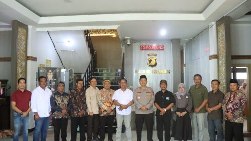 Wujud Sinergitas, Kapolres Nganjuk Bersama Pemdes dan PKDI Perkuat Kamtibmas Kondusif