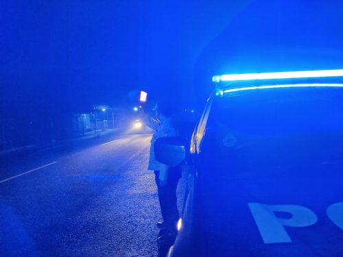 Polsek Tanah Merah Intensifkan Patroli Suar Biru, Antisipasi Gangguan Kamtibmas