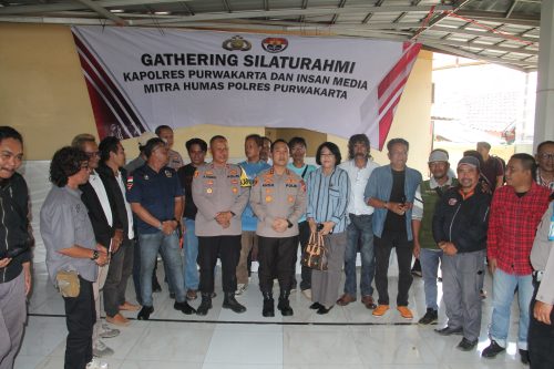 Polsek Jatiluhur Gelar Konferensi Pers dan Gathering Bersama Insan Pers Purwakarta