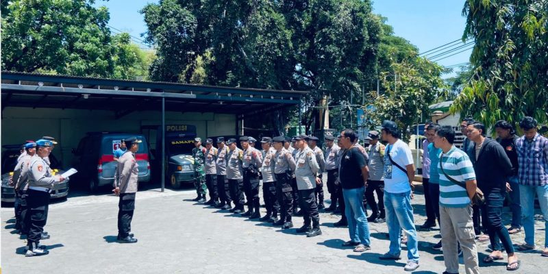 Polres Pasuruan Bersihkan Arena Sabung Ayam di 2 Lokasi, Pemilik Lahan Tanda Tangani Surat Pernyataan