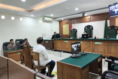 Dua Pengedar Arak Jalani Sidang Tipiring di PN Banyuwangi