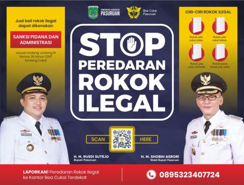 STOP PEREDARAN ROKOK ILEGAL