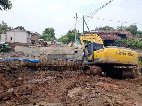 Dinas PUPR Nganjuk Tuntaskan Pembangunan Jembatan Grojogan, Dorong Akses dan Ekonomi Warga