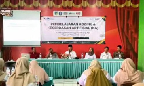 Dinas Pendidikan Kabupaten Kediri Gelar Pelatihan Koding dan Kecerdasan Artifisial bagi Guru SD